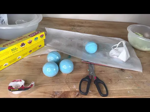 Download MP3 How to Wrap Bath Bombs with Cling Wrap