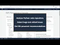 Improve the quality of your Python code using CodeGuru Reviewer Amazon Web Services