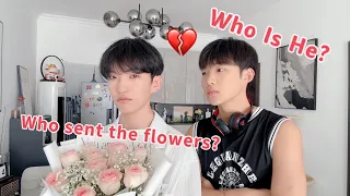 Download Who Sent The Flowers 💔Have you fallen in love with someone else Who Is He Cute Gay Couple PRANK MP3