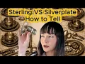 How to Tell Sterling Silver From Silverplate Thrifter s Guide