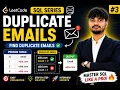 LeetCode SQL Duplicate Emails Explained Easily GROUP BY HAVING