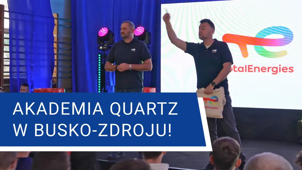 Akademia Quartz w Busko-Zdroju! | TotalEnergies Polska : Youtube video player