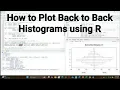 How to Plot Back to Back Histograms using R