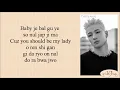 Taeyang - Wedding Dress (Easy Lyrics)