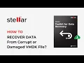 How to Recover Data From Corrupt VMDK Files