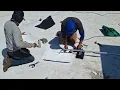TPO Pitch Pocket Installation