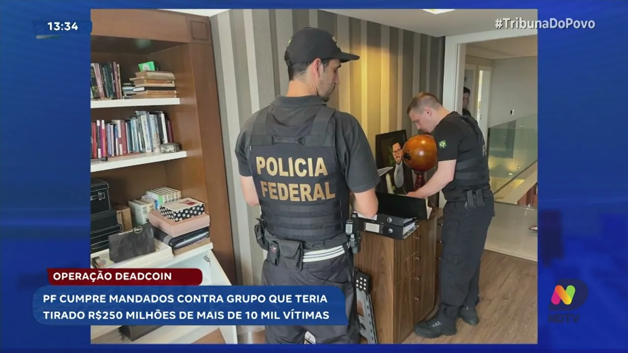 Estelionato e lavagem de dinheiro: Polícia Federal cumpre operação em SC e RS