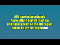 Tasha Cobbs - Gracefully Broken - Karaoke Version