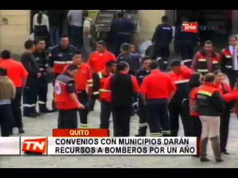 Convenios con municipios darán recursos a bomberos por un año