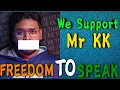 Download Lagu Freedom to speak , we support Mr kk 🔥🔥, #mrkk #support #copyright 