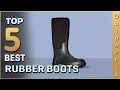 Best Rubber Boots Review 2025 Top 5 Pick Waterproof Durable