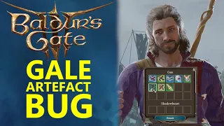 Baldur s Gate 3 Gale Artefact Bug - How to Fix Gale Not Consuming Donated Artefacts