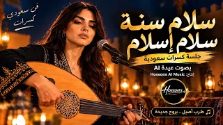 سلام سنة سلام إسلام   جلسة كسرات سعودية بصوت أنثوي    فخم      عيده    دندنها