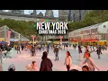 New York City Bryant Park Winter Village 2025 Opening Day Walking Tour NYC Christmas Market 2025