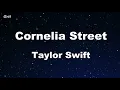 Cornelia Street - Taylor Swift Karaoke 【No Guide Melody】 Instrumental
