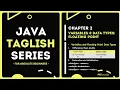 Floating Point Data Types - Java Taglish Series For Absolute Beginners PATutorials