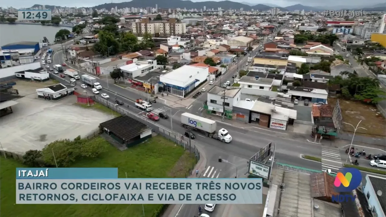 Bairro Cordeiros vai receber três novos retornos, ciclofaixa e via de acesso á Murta