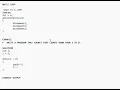 WHILE LOOPS 1
