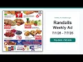 Randalls Weekly Ad 26 - 26 Best Deals