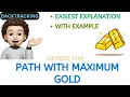 Path with Maximum Gold Simplest Explanation Leetcode 1219 codestorywithMIK