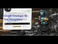 Introduction Google Play Machine Learning Text recognition v2