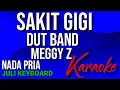 SAKIT GIGI - MEGGY Z | Karaoke nada pria | lirik