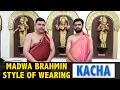 Download Lagu Madwa Brahmin Style Of Wearing \