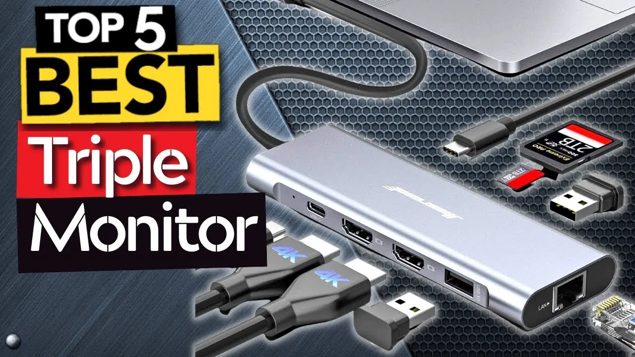 Don't buy a Triple Display Docking Station until You see This!