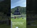 Download Lagu Old Church.. was built in the 1180s.. #visitnorway #borgundstavechurch #travelvlog #viralvideo #fyp