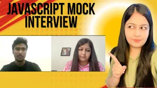 JavaScript live interview JavaScript Mock interview Episode 1