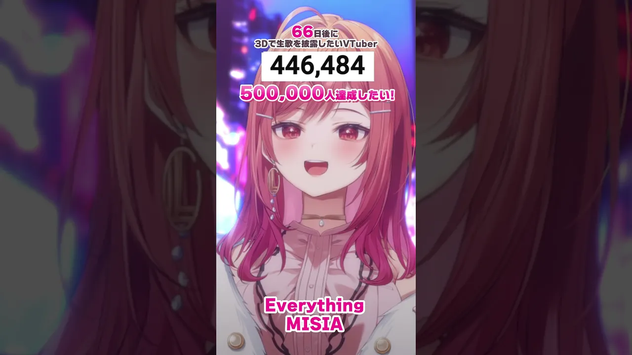 【66日後に3D化の夢を叶えたい?】Everything 生歌で歌ってみた【#一条莉々華 #Shorts #hololivedev_is #ReGLOSS】
