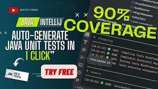 IntelliJ AI JUnit Test Generator for Java JAIPilot Plugin Demo