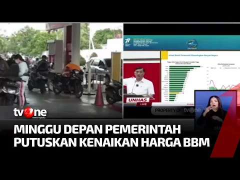 Menko Marves: Pekan Depan Presiden Jokowi Umumkan Harga BBM