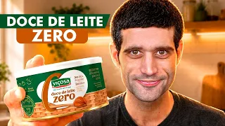Comi o DOCE DE LEITE ZERO da Viçosa