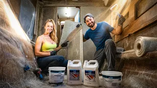 We’re FIBERGLASSING OUR BULKHEADS!!!! | DIY Catamaran Rebuild 🚧 | Ep.97