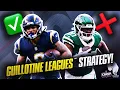 Win Your Guillotine Leagues Draft Strategy Targets Fades Chop