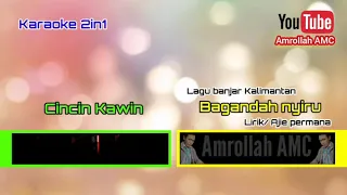 Download Karaoke lagu Banjar Bagandah nyiru karaoke 2in1 cincin kawin MP3