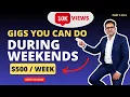 Weekend Part-time Gig Freelancing Work in 2023 Learn Jobs in Demand