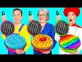 Download Lagu Me vs Grandma Cooking Challenge | Simple Kitchen Recipes by BaRaFun Challenge