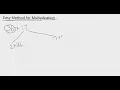 Math Tricks - Multiplication