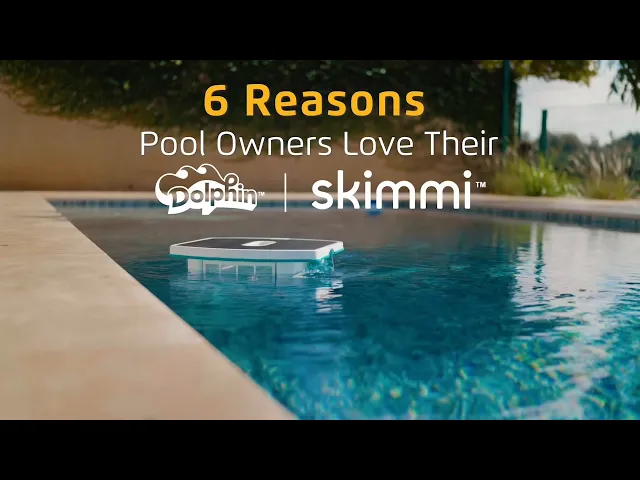 “DOLPHIN” รุ่น Skimmi หุ่นยนต์ทำความสะอาดสระว่ายน้ำ