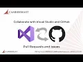 Collaborate using GitHub and Visual Studio 2019 - Pull Requests and Issues