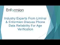 Age Verification Discussion - Phone Data Reliability