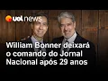 Download Lagu William Bonner deixará o comando do Jornal Nacional em novembro; Tralli assumirá a bancada
