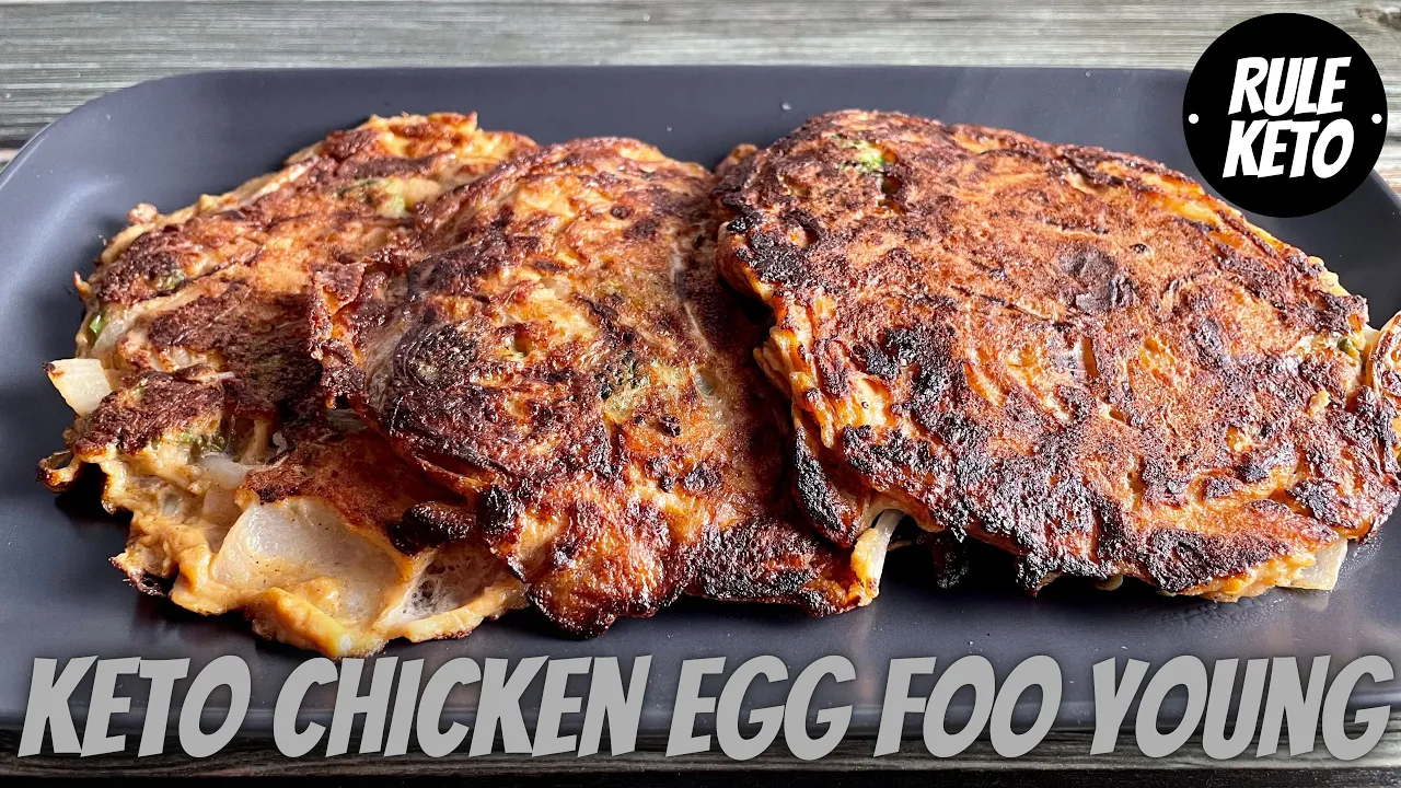 Keto Chicken Egg Foo Young Recipe | Asian Keto Meals | Keto Chinese Takeout