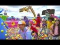 Jumping In The Ball Pit |  Blippi | Challenges and Games for Kids