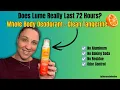 Lume Whole Body Invisible Spray Deodorant Review 72 Hour Odor Control Clean Tangerine