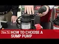How To Choose A Sump Pump - Ace Hardware