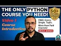 course introduction python Mega Series 1