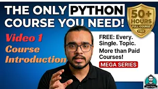 course introduction python Mega Series 1
